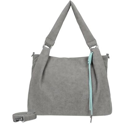 Fritzi aus Preussen Fritzi Sue03 Suede Jacky Soft Dark Anthra Shopper Kunstleer Damestas Handtas Dames Vegan Suède-Look Afneembare Koordhanger Rits Dagelijks Gebruik Citytas 28,5 x 40 x 12 cm – Antraciet Fritzi aus Preussen Fritzi Sue03 Suede Jacky Soft Dark Anthra Shopper Kunstleer Damestas Handtas Dames Vegan Suède-Look Afneembare Koordhanger Rits Dagelijks Gebruik Citytas 28,5 x 40 x 12 cm – Antraciet