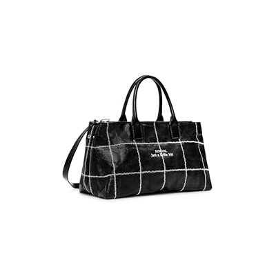 Desigual shopper schoudertas Mai-Tai Shopping Bag Black zwart Desigual shopper schoudertas Mai-Tai Shopping Bag Black zwart