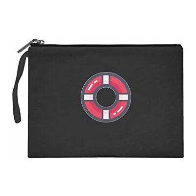 Bonateks Women's TRFCB101352 Clutches voor dames, zwart, zwart Bonateks Women's TRFCB101352 Clutches voor dames, zwart, zwart