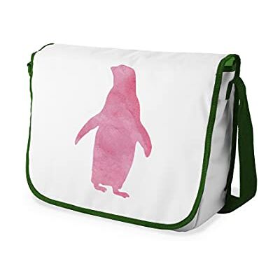 Bonamaison Digitaal bedrukte Messenger schooltas met kaki riem voor studenten, crossbody tas, koerierstas, schoudertas voor kinderen, meisjes, jongens, maat: 29x36 cm Bonamaison Digitaal bedrukte Messenger schooltas met kaki riem voor studenten, crossbody tas, koerierstas, schoudertas voor kinderen, meisjes, jongens, maat: 29x36 cm