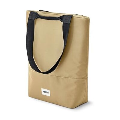 BLACK + BLUM geïsoleerde boodschappentas, 16 l, lekvrije boodschappentas voor volwassenen, met ritssluiting, gemaakt van gerecycled PET en BPA-vrij PET, voedseltas, reistas, klei, Geluid. BLACK + BLUM geïsoleerde boodschappentas, 16 l, lekvrije boodschappentas voor volwassenen, met ritssluiting, gemaakt van gerecycled PET en BPA-vrij PET, voedseltas, reistas, klei, Geluid.