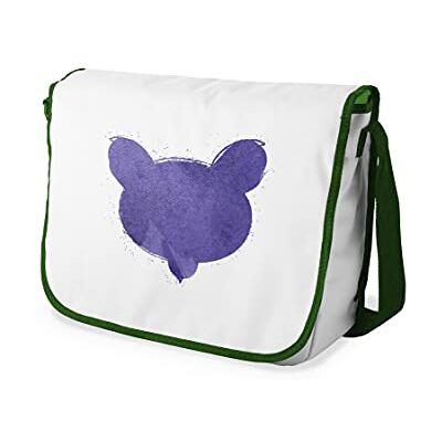 Bonamaison Digitaal bedrukte Messenger schooltas met kaki riem voor studenten, crossbody tas, koerierstas, schoudertas voor kinderen, meisjes, jongens, maat: 29x36 cm Bonamaison Digitaal bedrukte Messenger schooltas met kaki riem voor studenten, crossbody tas, koerierstas, schoudertas voor kinderen, meisjes, jongens, maat: 29x36 cm