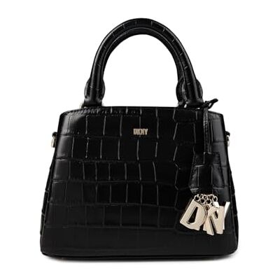 DKNY Women's Paige Small Satchel, Black, zwart DKNY Women's Paige Small Satchel, Black, zwart