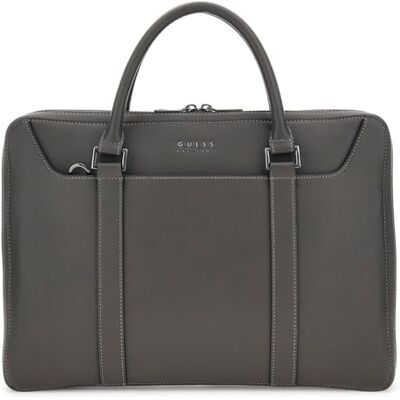 GUESS Mannen Parma Document CASE W Handvat Handtas, dark grey GUESS Mannen Parma Document CASE W Handvat Handtas, dark grey