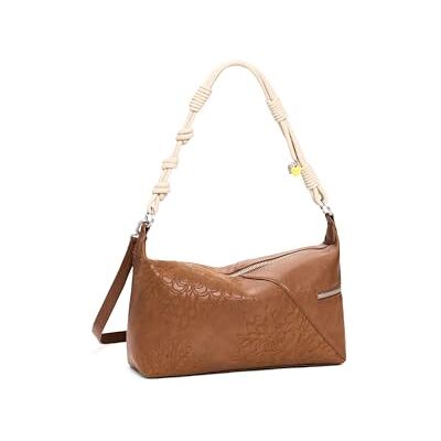 Desigual schoudertas Sierra Shoulder Bag Camel bruine Desigual schoudertas Sierra Shoulder Bag Camel bruine
