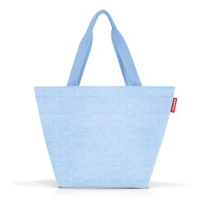 reisenthel Shopper M Gymtas voor dames, Twist Poeder Blauw, Eén maat, Sport reisenthel Shopper M Gymtas voor dames, Twist Poeder Blauw, Eén maat, Sport
