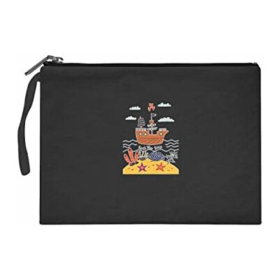 Bonateks Vrouwen TRFCB102283 Dames Clutches, Zwart, zwart Bonateks Vrouwen TRFCB102283 Dames Clutches, Zwart, zwart