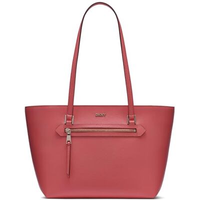 DKNY Dames Bryant AVE MD Tote, Coral Crush, Coral Crush, Eén Maat DKNY Dames Bryant AVE MD Tote, Coral Crush, Coral Crush, Eén Maat