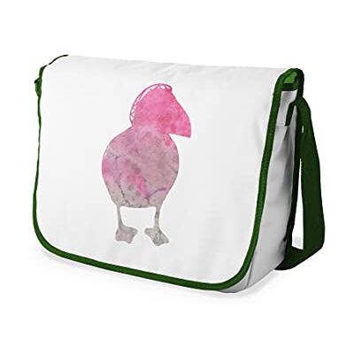 Bonamaison Digitaal bedrukte Messenger schooltas met kaki riem voor studenten, crossbody tas, koerierstas, schoudertas voor kinderen, meisjes, jongens, maat: 29x36 cm Bonamaison Digitaal bedrukte Messenger schooltas met kaki riem voor studenten, crossbody tas, koerierstas, schoudertas voor kinderen, meisjes, jongens, maat: 29x36 cm