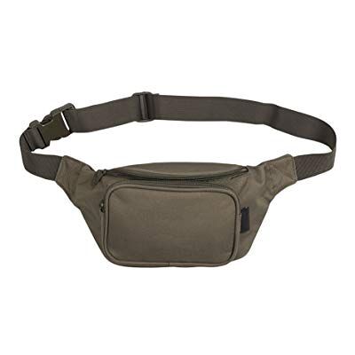 Mil-Tec Fanny Pack heuptas voor heren, olijf, eenheidsmaat Mil-Tec Fanny Pack heuptas voor heren, olijf, eenheidsmaat