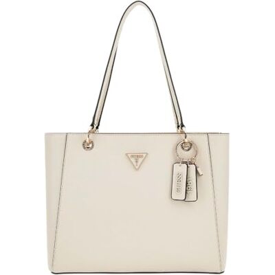 GUESS Dames Noelle Tote Handtas, Bone. GUESS Dames Noelle Tote Handtas, Bone.