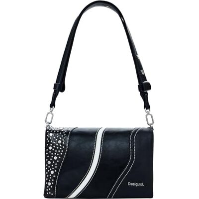Desigual , BAG_Punketting DORTMUND FLA Women's, Zwart Desigual , BAG_Punketting DORTMUND FLA Women's, Zwart