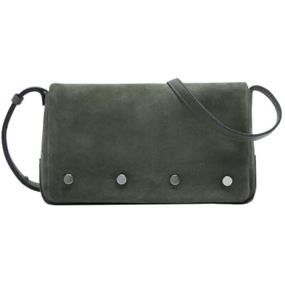 LIEBESKIND BERLIN Leren schoudertas Crossbody Bag Forest donkergroen LIEBESKIND BERLIN Leren schoudertas Crossbody Bag Forest donkergroen