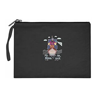 Bonateks Vrouwen TRFCB102279 Clutches voor dames, zwart, zwart Bonateks Vrouwen TRFCB102279 Clutches voor dames, zwart, zwart