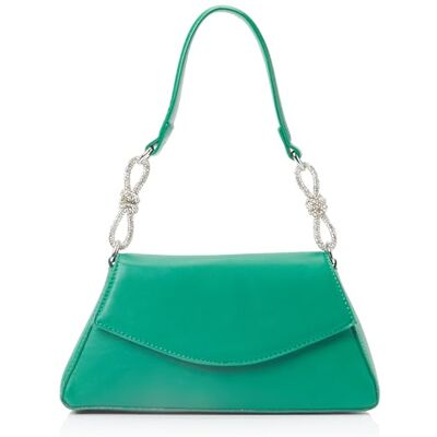 NALLY Dames avondtas clutch, groen, Eén Maat NALLY Dames avondtas clutch, groen, Eén Maat