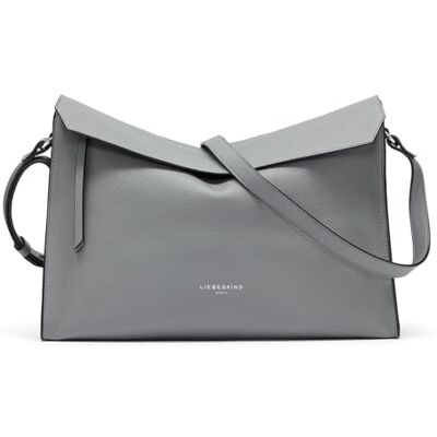 LIEBESKIND BERLIN schoudertas Lora Small Pebble Crossbody Bag Grigio grijs LIEBESKIND BERLIN schoudertas Lora Small Pebble Crossbody Bag Grigio grijs