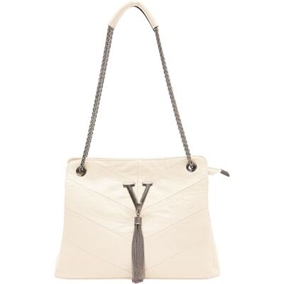 FELIPA Dames handtas tas clutch, WOLLWIT, wolwit, Eén Maat FELIPA Dames handtas tas clutch, WOLLWIT, wolwit, Eén Maat