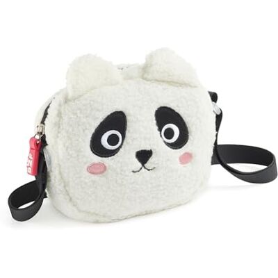 Back2Fun Harige handtas Panda B2F, schoudertas, uniseks, kinderen, 175 x 160 x 35 mm, Wit, 175 x 160 x 35 mm Back2Fun Harige handtas Panda B2F, schoudertas, uniseks, kinderen, 175 x 160 x 35 mm, Wit, 175 x 160 x 35 mm