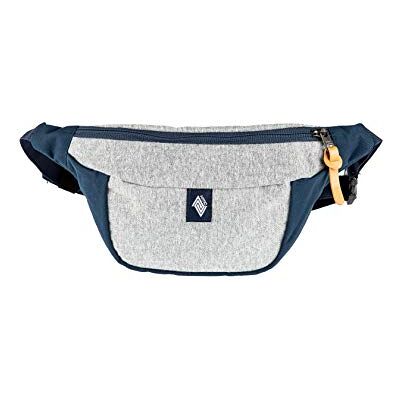 NITRO Snowboards Bag stijlvolle heuptas buiktas met 2 vakken Travel Hip Pack Heritage schoudertas, Morning Mist, one size NITRO Snowboards Bag stijlvolle heuptas buiktas met 2 vakken Travel Hip Pack Heritage schoudertas, Morning Mist, one size