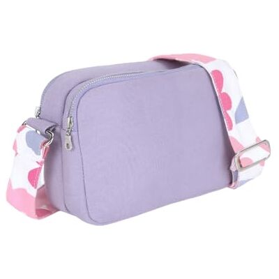 Eco Right Schoudertas voor vrouwen en portemonnee voor meisjes, canvas crossbody tassen voor vrouwen sling bag, blossom Eco Right Schoudertas voor vrouwen en portemonnee voor meisjes, canvas crossbody tassen voor vrouwen sling bag, blossom