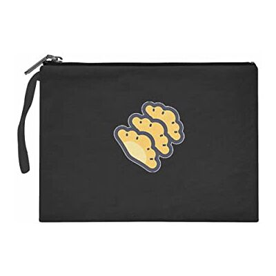 Bonateks Vrouwen TRFCB101651 Dames Clutches, Zwart, zwart Bonateks Vrouwen TRFCB101651 Dames Clutches, Zwart, zwart