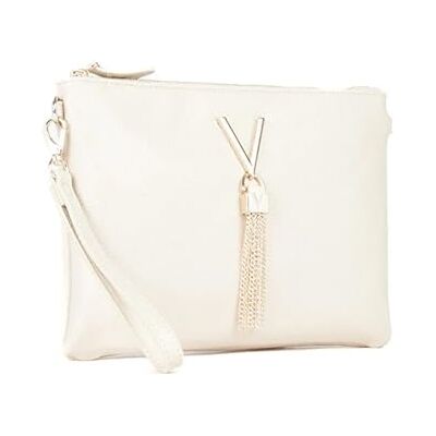 Valentino Womens 1R4-DIVINA handtas, beige, beige, Eén Maat Valentino Womens 1R4-DIVINA handtas, beige, beige, Eén Maat