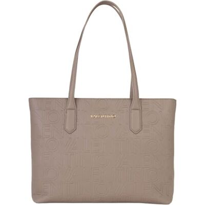 Valentino shopper schoudertas Pansy Shopping Bag Taupe Valentino shopper schoudertas Pansy Shopping Bag Taupe