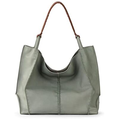 The Sak Los Feliz grote tote bag damesportemonnee voor dagelijks gebruik, reizen, strandtas, ruime handtas met schouderriem, Weide, One Size The Sak Los Feliz grote tote bag damesportemonnee voor dagelijks gebruik, reizen, strandtas, ruime handtas met schouderriem, Weide, One Size