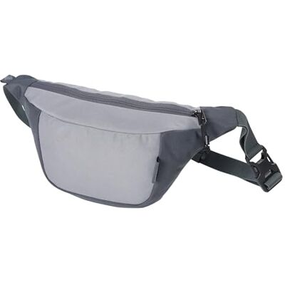 NITRO Hip Bag, stijlvolle borsttas, heuptas met 2 vakken, reistas, heritage schoudertas, festival heuptas, buiktas, grafietgrijs, 25 x 14 x 8cm, Heuptas NITRO Hip Bag, stijlvolle borsttas, heuptas met 2 vakken, reistas, heritage schoudertas, festival heuptas, buiktas, grafietgrijs, 25 x 14 x 8cm, Heuptas