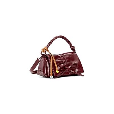 Desigual schoudertas handtas Rodio Naron Mini Crossbody Bag Garnet wijnrood Desigual schoudertas handtas Rodio Naron Mini Crossbody Bag Garnet wijnrood