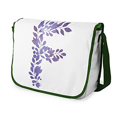 Bonamaison Digitaal bedrukte Messenger schooltas met kaki riem voor studenten, crossbody tas, koerierstas, schoudertas voor kinderen, meisjes, jongens, maat: 29x36 cm Bonamaison Digitaal bedrukte Messenger schooltas met kaki riem voor studenten, crossbody tas, koerierstas, schoudertas voor kinderen, meisjes, jongens, maat: 29x36 cm