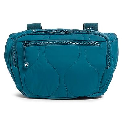Vera Bradley Vedergewicht heuptas voor dames Sling Crossbody, Pauwenveer, One size, Vedergewicht Heuptas Sling Crossbody Vera Bradley Vedergewicht heuptas voor dames Sling Crossbody, Pauwenveer, One size, Vedergewicht Heuptas Sling Crossbody