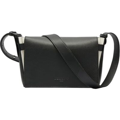 LIEBESKIND BERLIN Leren schoudertas Hilla Small Pebble Crossbody Bag Black zwart LIEBESKIND BERLIN Leren schoudertas Hilla Small Pebble Crossbody Bag Black zwart
