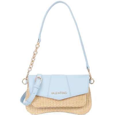Valentino Dames Unika Handtas, Azzurro/Naturale, Eén Maat Valentino Dames Unika Handtas, Azzurro/Naturale, Eén Maat
