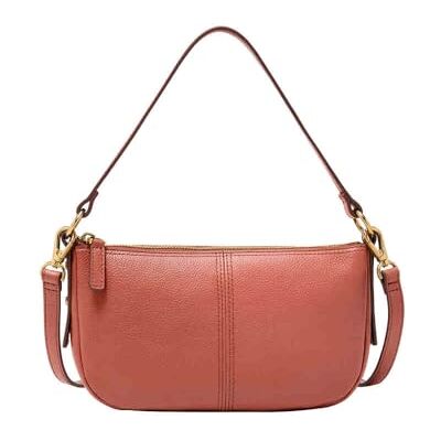 Fossil Jolie Red Leather Crossbody bag voor dames Fossil Jolie Red Leather Crossbody bag voor dames
