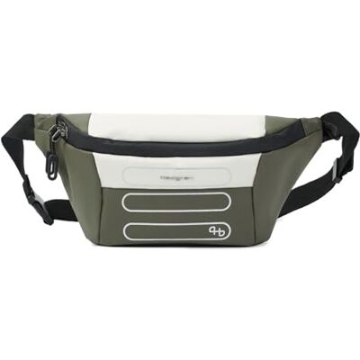 Hedgren Visit Waistbag + RFID Vaporous Grey/Olive Hedgren Visit Waistbag + RFID Vaporous Grey/Olive