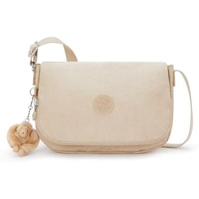 Kipling EARTHBEAT S Kleine Crossbody Tassen, Sparkled Beige (Beige) Kipling EARTHBEAT S Kleine Crossbody Tassen, Sparkled Beige (Beige)