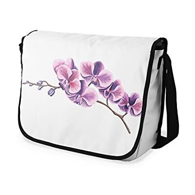 Bonamaison Digitaal bedrukte Messenger schooltas met zwarte riem voor studenten, crossbody tas, koerierstas, schoudertas voor kinderen, meisjes, jongens, maat: 29x36 cm Bonamaison Digitaal bedrukte Messenger schooltas met zwarte riem voor studenten, crossbody tas, koerierstas, schoudertas voor kinderen, meisjes, jongens, maat: 29x36 cm