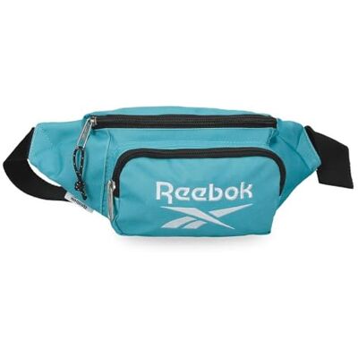 Reebok Boston heuptas, turquoise, blauw, 35 x 13 x 5 cm, polyester, van Joumma Bags Reebok Boston heuptas, turquoise, blauw, 35 x 13 x 5 cm, polyester, van Joumma Bags
