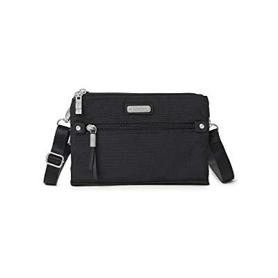 Baggallini Dames nieuwe klassieke Subway kleine crossbodytas, eenheidsmaat, Zwart, Eén maat Baggallini Dames nieuwe klassieke Subway kleine crossbodytas, eenheidsmaat, Zwart, Eén maat