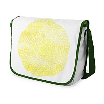 Bonamaison Digitaal bedrukte Messenger schooltas met kaki riem voor studenten, crossbody tas, koerierstas, schoudertas voor kinderen, meisjes, jongens, maat: 29x36 cm Bonamaison Digitaal bedrukte Messenger schooltas met kaki riem voor studenten, crossbody tas, koerierstas, schoudertas voor kinderen, meisjes, jongens, maat: 29x36 cm