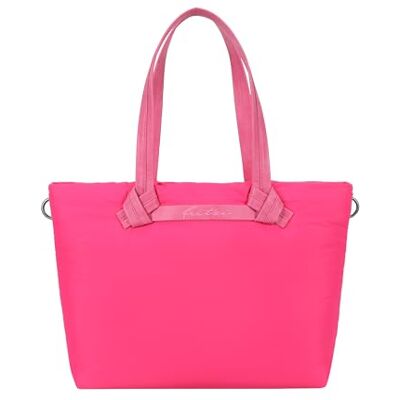 Fritzi aus Preussen Fritzi Cloud Shopper Berry Shopper ultralichte vegan nylon dames shopper handtas met ritssluiting binnenvakken en steekvak voor dagelijks gebruik stad werk 29,5 x 37 x 13 cm, Roze Fritzi aus Preussen Fritzi Cloud Shopper Berry Shopper ultralichte vegan nylon dames shopper handtas met ritssluiting binnenvakken en steekvak voor dagelijks gebruik stad werk 29,5 x 37 x 13 cm, Roze