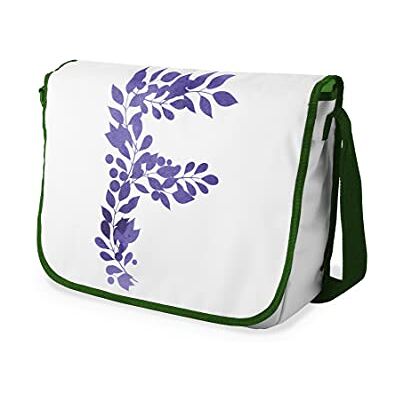Bonamaison Digitaal bedrukte Messenger schooltas met kaki riem voor studenten, crossbody tas, koerierstas, schoudertas voor kinderen, meisjes, jongens, maat: 29x36 cm Bonamaison Digitaal bedrukte Messenger schooltas met kaki riem voor studenten, crossbody tas, koerierstas, schoudertas voor kinderen, meisjes, jongens, maat: 29x36 cm