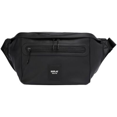 Replay Heren heuptas met buitenvak, Black 0098 (zwart), eenheidsmaat, zwart (0098), modern Replay Heren heuptas met buitenvak, Black 0098 (zwart), eenheidsmaat, zwart (0098), modern