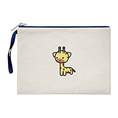 Bona Basics , Dames Clutches, Digitaal Bedrukt, Gabardine Stof, Dagelijkse mode, Beige, Marineblauw Handvat en Ritssluiting, Maat: L Bona Basics , Dames Clutches, Digitaal Bedrukt, Gabardine Stof, Dagelijkse mode, Beige, Marineblauw Handvat en Ritssluiting, Maat: L
