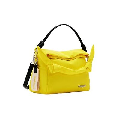 Desigual Women's PRIORI LOVERTY 3.0 Accessoires Nylon Handtas, Geel, geel Desigual Women's PRIORI LOVERTY 3.0 Accessoires Nylon Handtas, Geel, geel