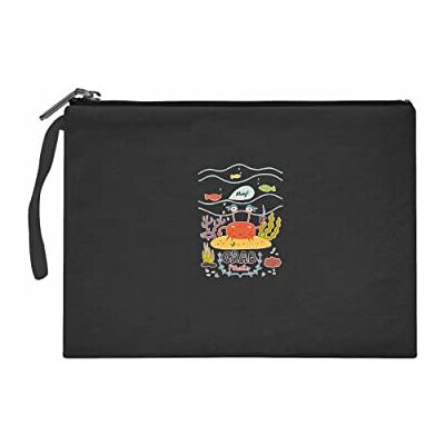 Bonateks Vrouwen TRFCB102278 Dames Clutches, Zwart, zwart Bonateks Vrouwen TRFCB102278 Dames Clutches, Zwart, zwart