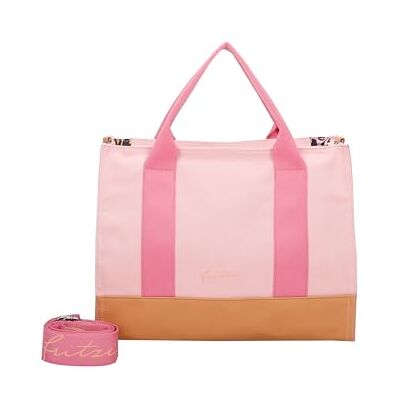 Fritzi aus Preussen Fritzi Canvas Tote Bag Candy Shopper Katoenmix Damestas Vegan Festivaltas Citytas Beach Handtas Dames 29,5 x 40 x 14 cm – Roze Fritzi aus Preussen Fritzi Canvas Tote Bag Candy Shopper Katoenmix Damestas Vegan Festivaltas Citytas Beach Handtas Dames 29,5 x 40 x 14 cm – Roze