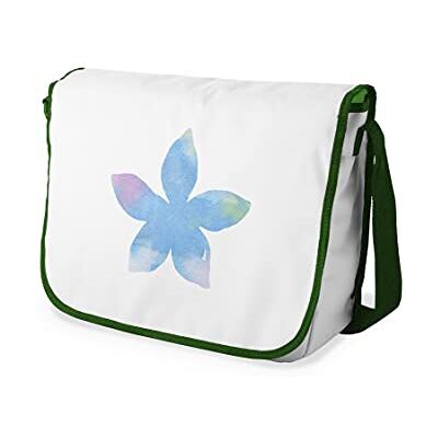 Bonamaison Digitaal bedrukte Messenger schooltas met kaki riem voor meisjes en jongens, boodschappentassen voor scholieren, schoudertassen, grootte: 29x36 cm Bonamaison Digitaal bedrukte Messenger schooltas met kaki riem voor meisjes en jongens, boodschappentassen voor scholieren, schoudertassen, grootte: 29x36 cm