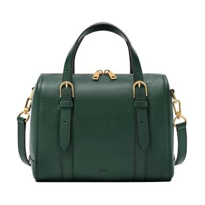 Fossil Women's Carlie Satchel Bag, Green, groen Fossil Women's Carlie Satchel Bag, Green, groen